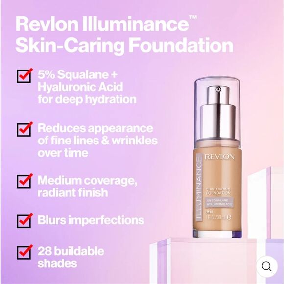 🆕👩🏽‍🎤 Revlon Illuminance Foundation #617 - Picture 4 of 9